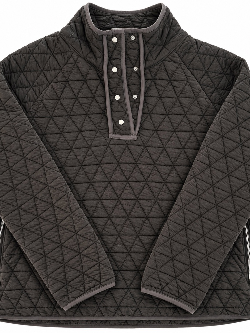 Hello Nite Quilted Snap Pullover – Size M